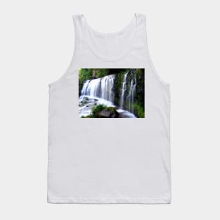 Sgŵd isaf Clun-gwyn Waterfall Tank Top